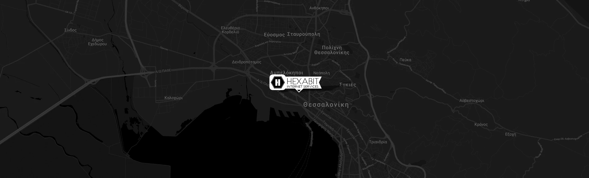 hexabit map location thessaloniki